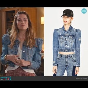 Zara | Schitts Creek Alexis Jean Jacket